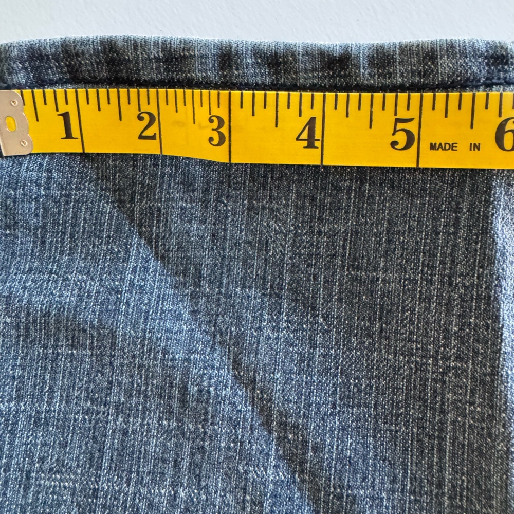 Seven Jeans, 6, Slim Straight, 29” inseam, Rise 9”, Dark Denim, Like New - Picture 4 of 5